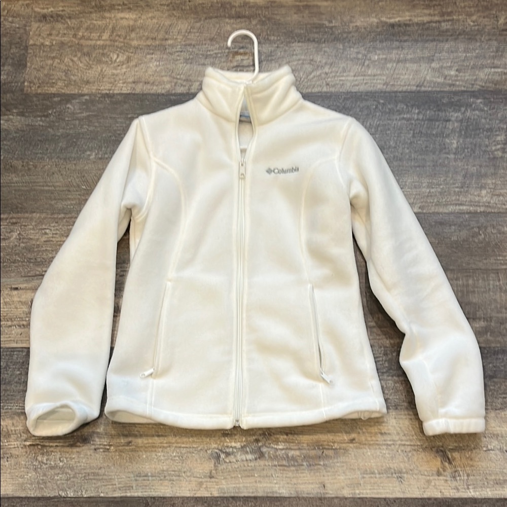 Columbia Women's White Fleece Jacket